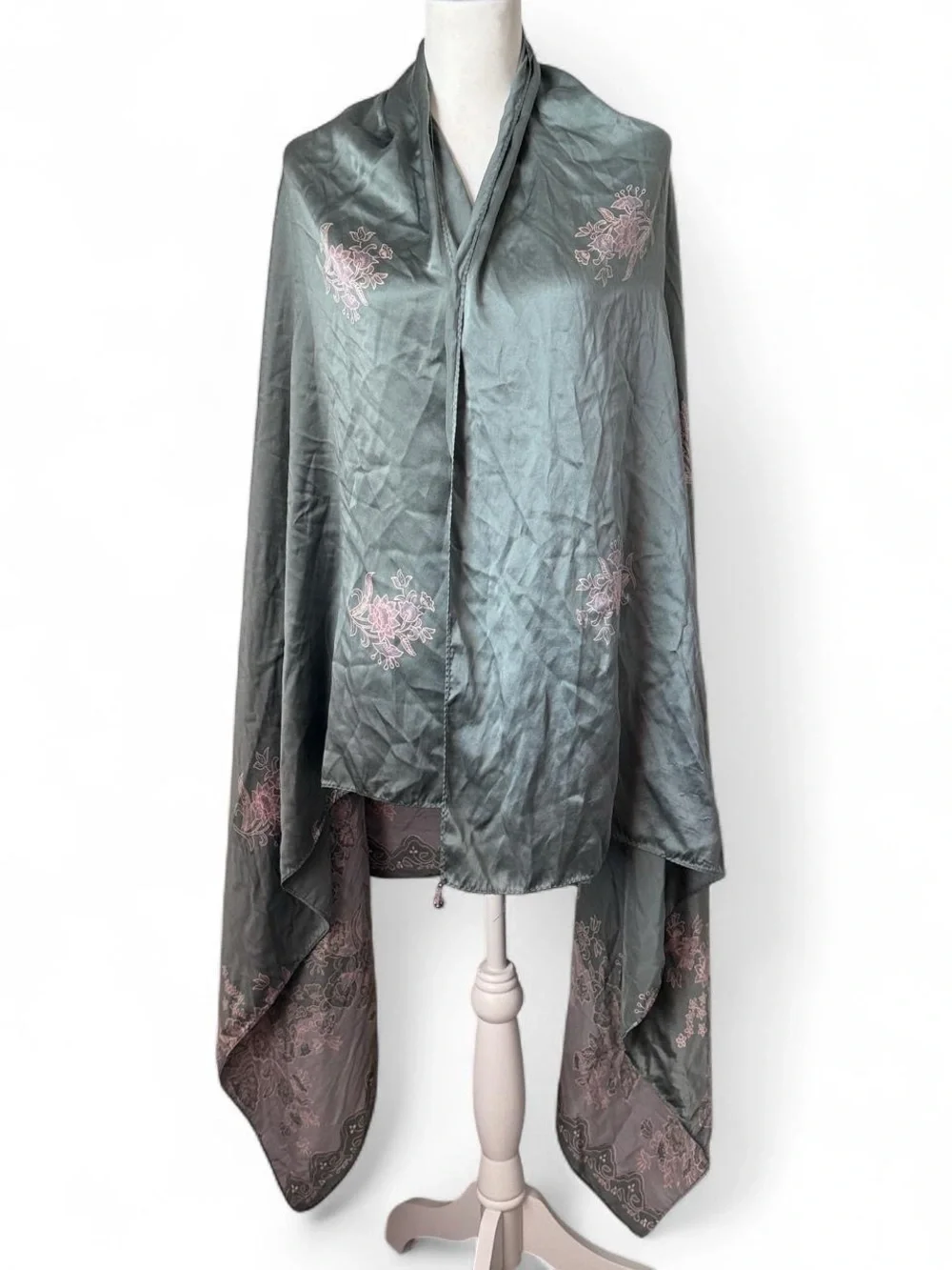 Victoria’s Secret Silk Scarf Wrap Vintage